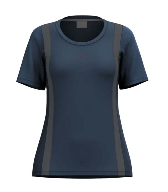 Camiseta Head Club 25 Tech Mujer Azul marino 1