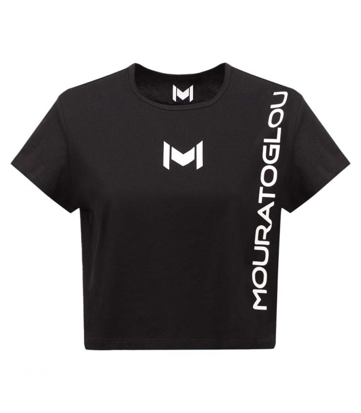 T-shirt Mouratoglou Black Woman Allenarsi 1