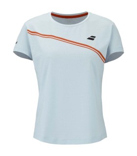 Babolat jogar tampão t-shirt luz azul 1