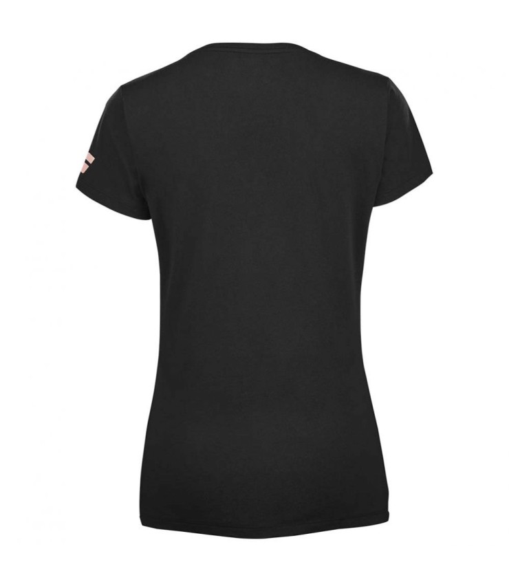 Babolat Exercício T-shirt Negra mulher 3