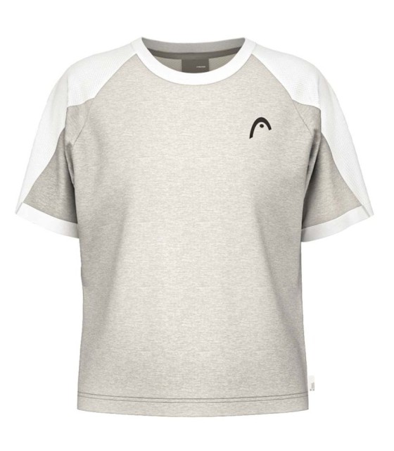 Camiseta Head Play Tech Mujer Gris 1