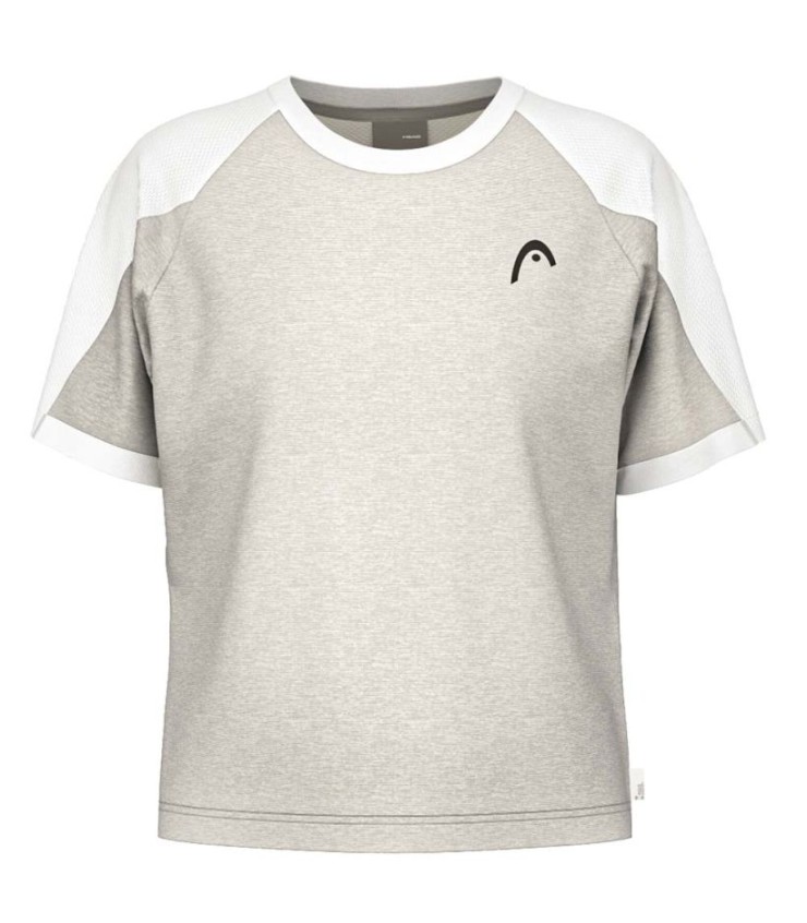 Head Play Tech T-shirt Gray Woman 1