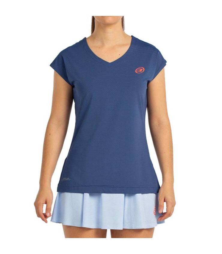 T-shirt BullPadel Covlo Blue Woman 1