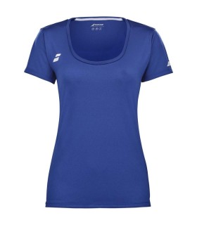 Camiseta Babolat Play Cap Mujer Azul 1