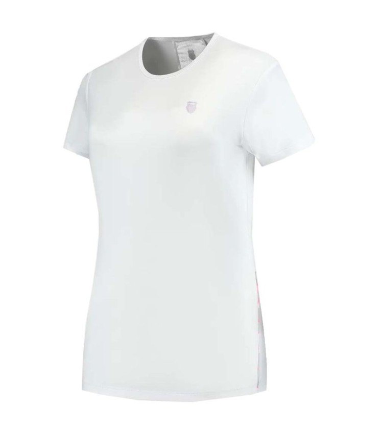 T-shirt K-Swiss Hypercourt Advantage 4 White Femme 1