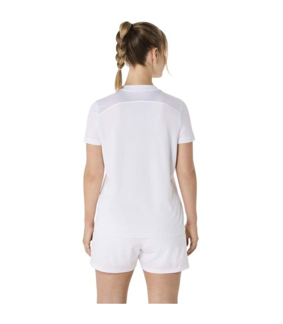 Camiseta Asics Court Manga Corta Mujer Blanca 2