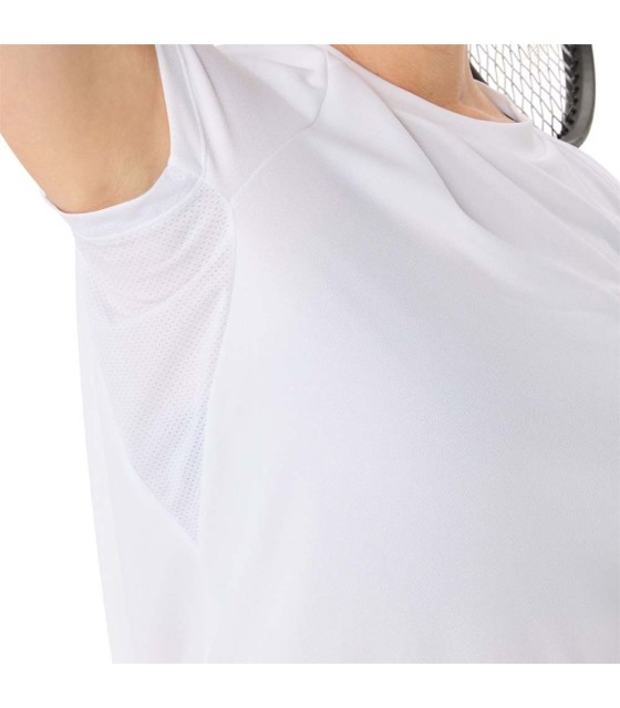T-Shirt Asics Court Kurzarm Weiße Frau 4