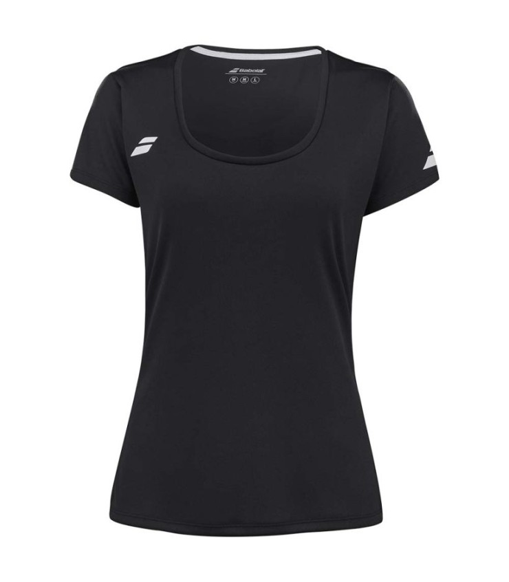 Babolat Play Cap T-Shirt Schwarze Frau 1