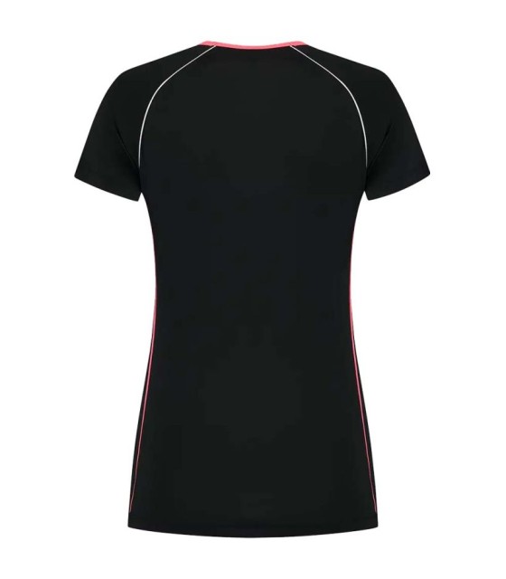 K-Swiss Hypercourt Crew Black Woman T-Shirt 2