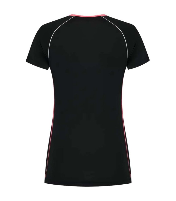 K-Swiss Hypercourt Crew Black Woman T-Shirt 2