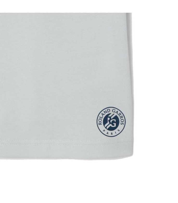 Camiseta Lacoste Roland Garros Unisex Cinza 4