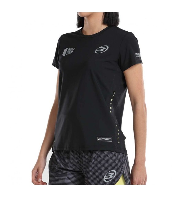 Bullpadel T-shirt Black Flame 1