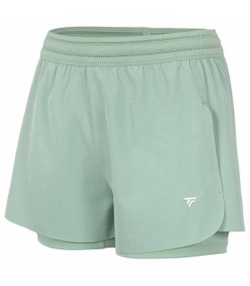 Kurzes Tecnifibre-Team Stretch-Frau grünes Pastell 1