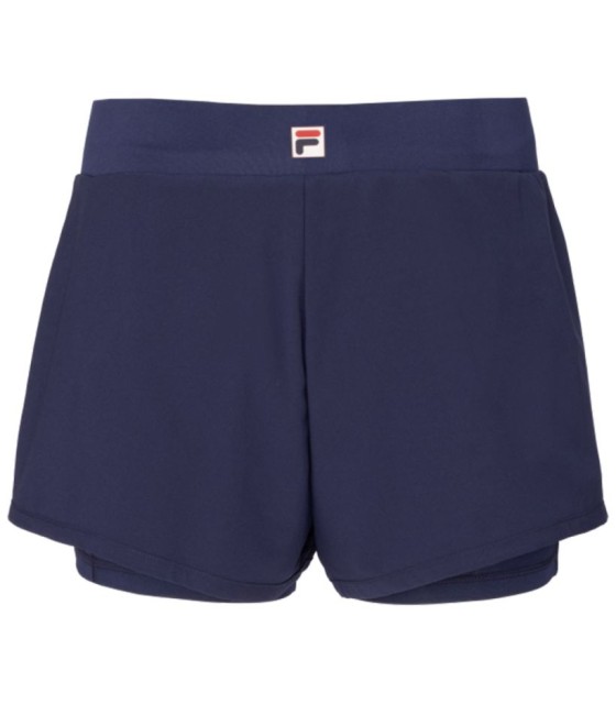 Short Row Pants Luna Woman Navy Blue 2