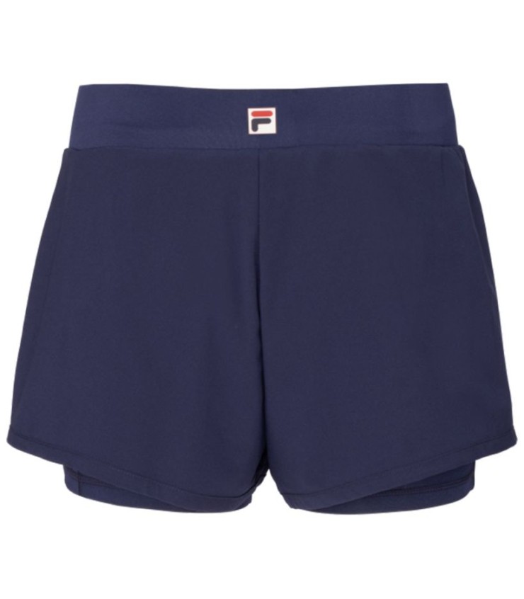Kurze Reihe Hosen Luna Frau Navy Blue 2