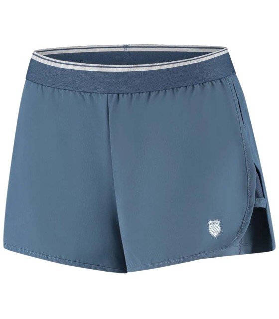 Short K-Swiss Hypercourt 8 Woman Blue Oil 1