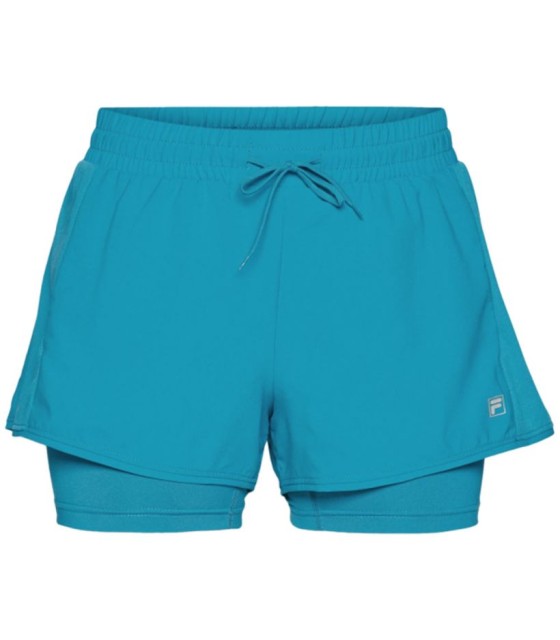 Row short trousers Elea Turquoise woman 1