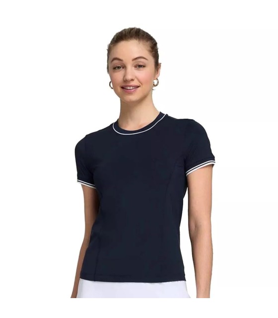 Débardeur sans coutures pour femme Wilson Team couleur bleu marine | Ipontennis