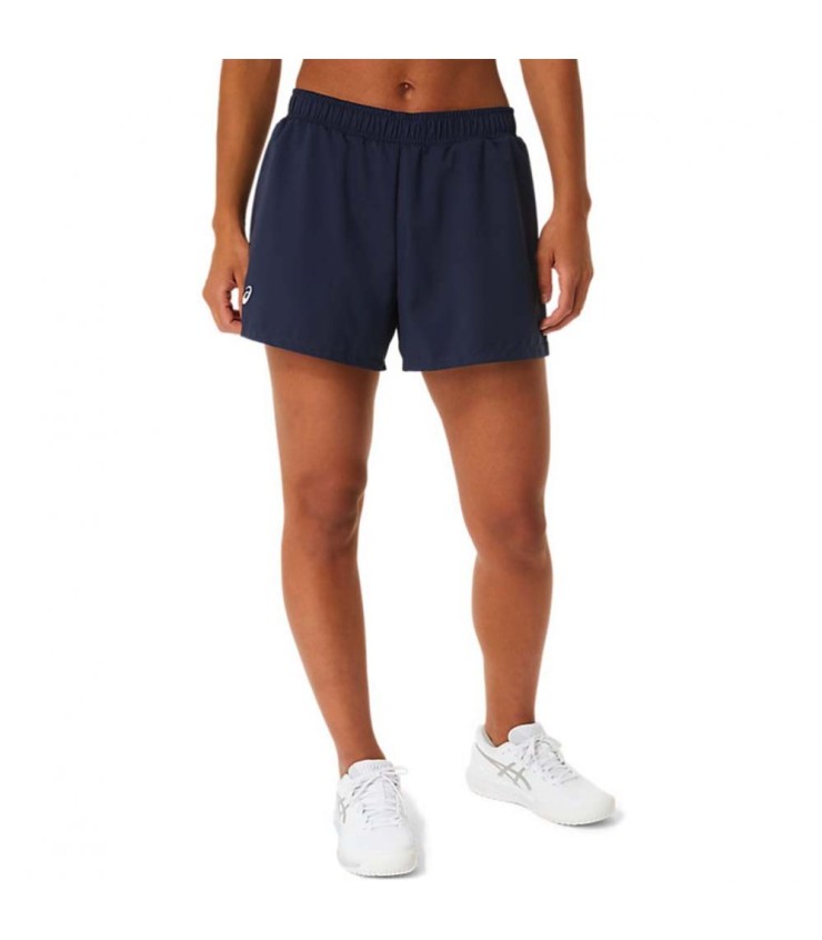 Short Asics Court Mujer Azul marino 2