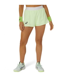 Breve Asics Abbina la donna verde 1