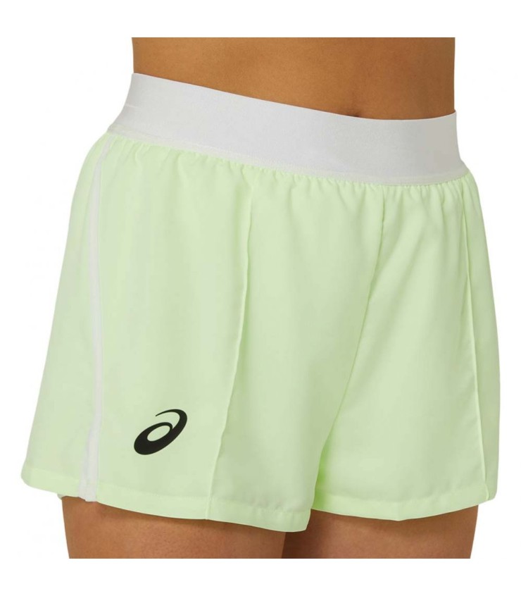 Short Asics Match Mujer Verde 4