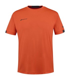 Babolat Play T-Shirt Junior Round Neck Arancione 1