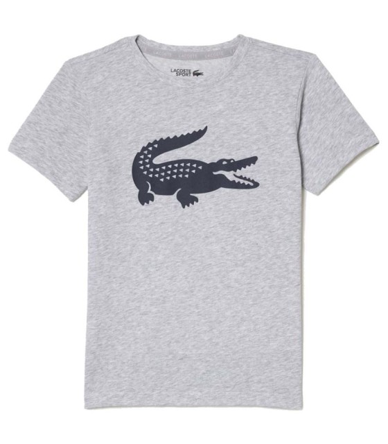 Camiseta Lacoste Sport Junior Gris 1