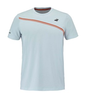 Babolat Play T-shirt Round Neck Junior Light Blue 1