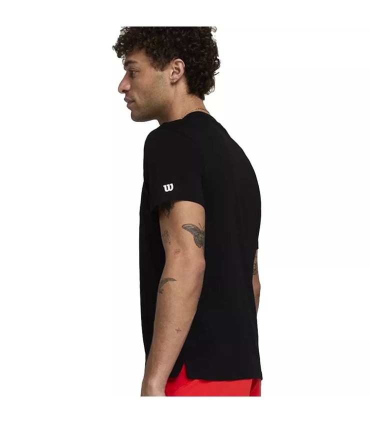 Camiseta Gráfica da Equipe Wilson Preta | Ipontennis