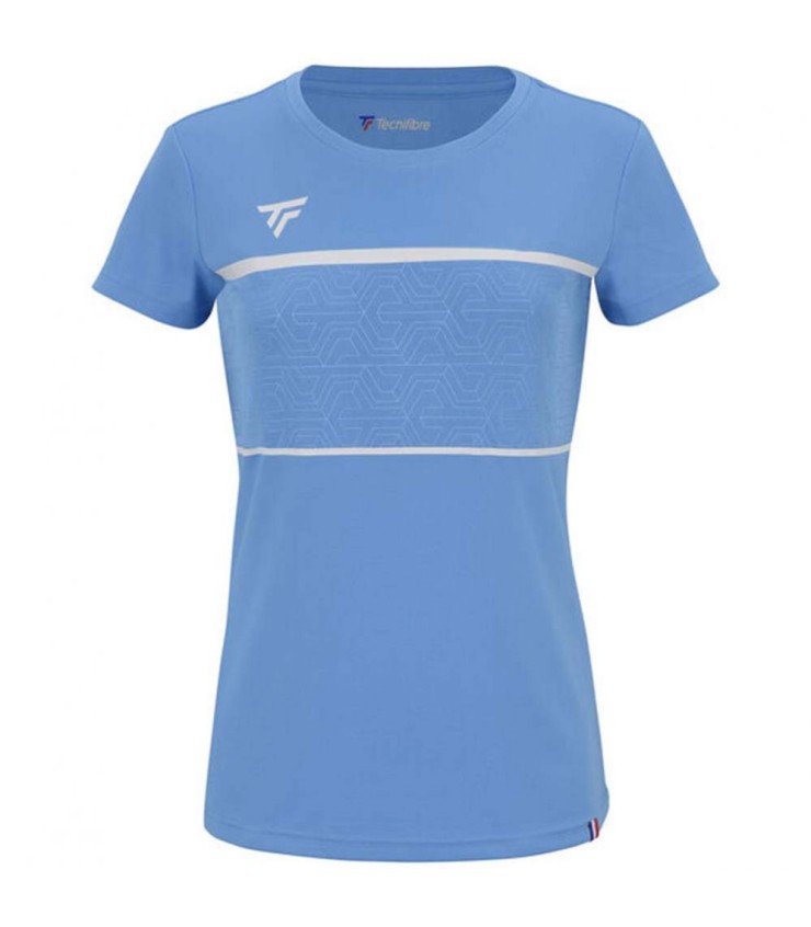 T-shirt TechniFibre Teech Tech Team Light Blue petite fille 1