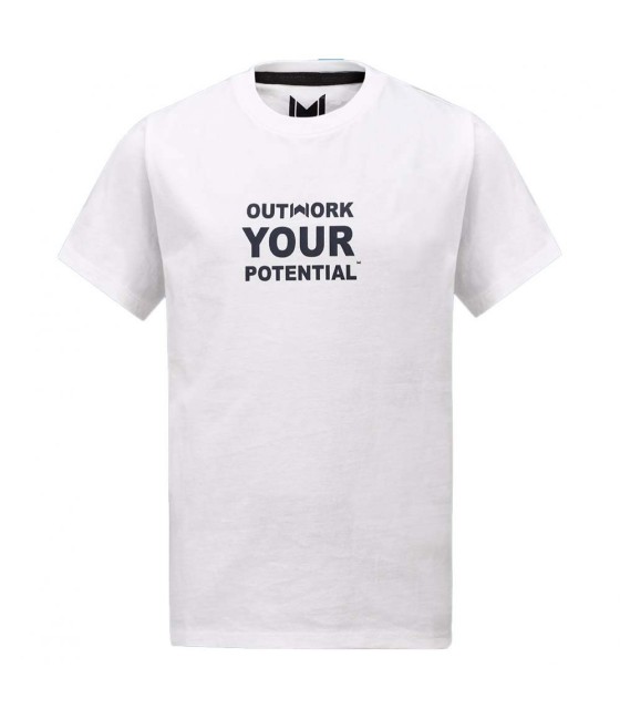 Camiseta Mouratoglou Gráfica Niño Blanca 1