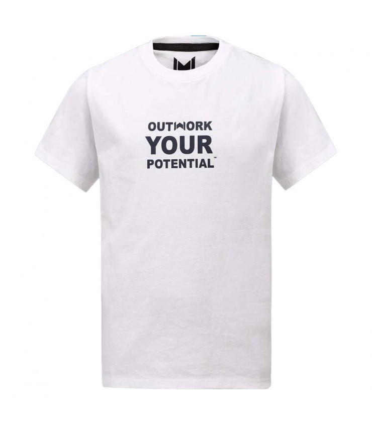 Camiseta Mouratoglou Gráfica Niño Blanca 1