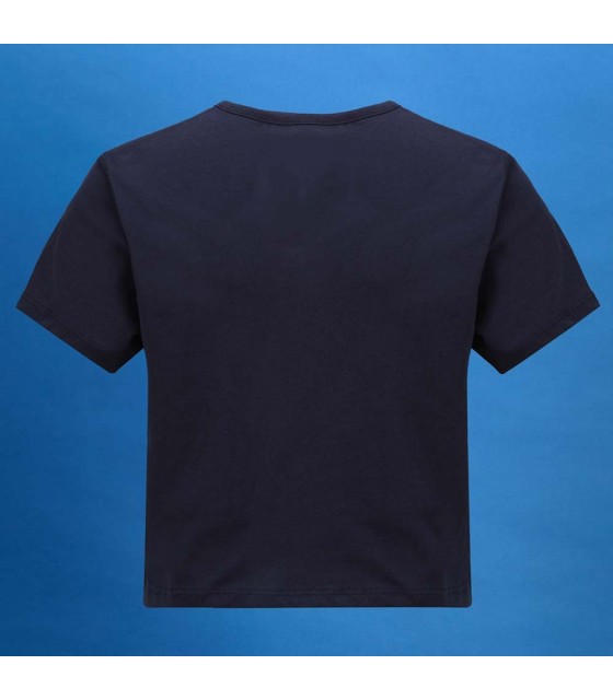 T-shirt Mouratoglou Formation bleu marine fille 3