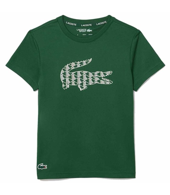Tee-shirt Lacoste Vert Junior 1