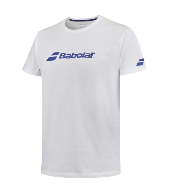 Camiseta Babolat Exercise Niño Blanca 2