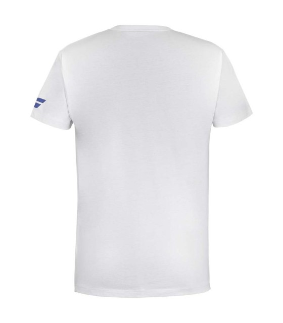 T-shirt de exercício Babolat branco 3