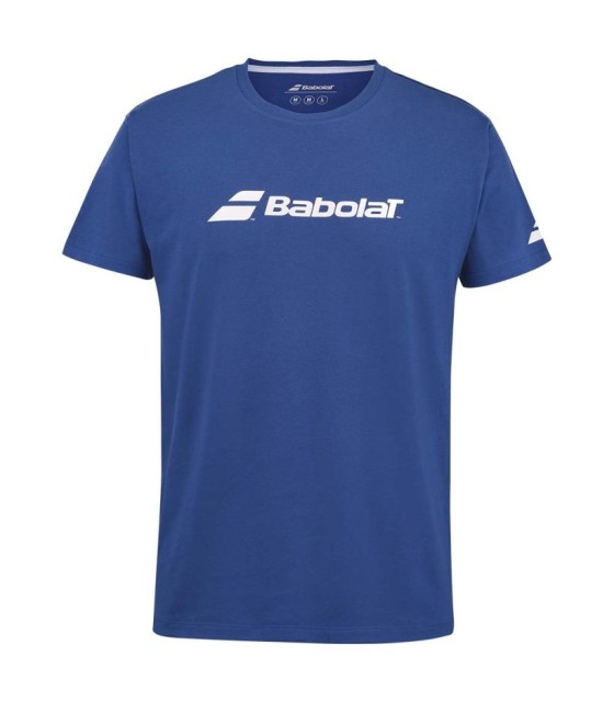 Camiseta Babolat Exercise Niño Azul Marino 1