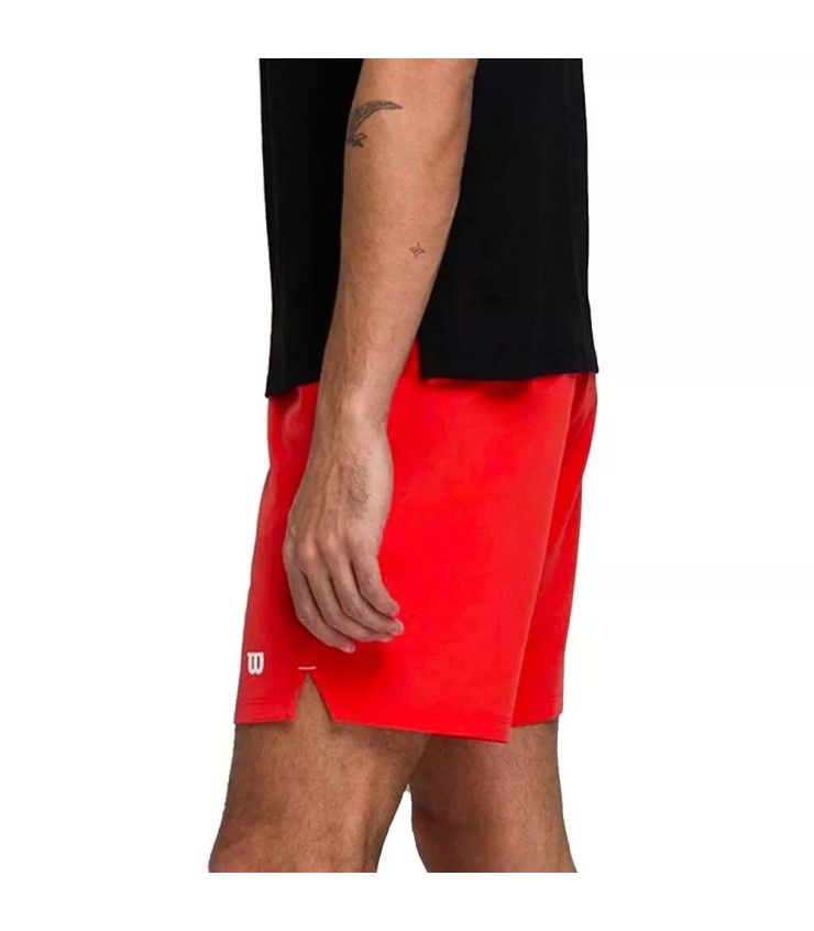 Shorts Wilson Team 18cm Rouges | Ipontennis