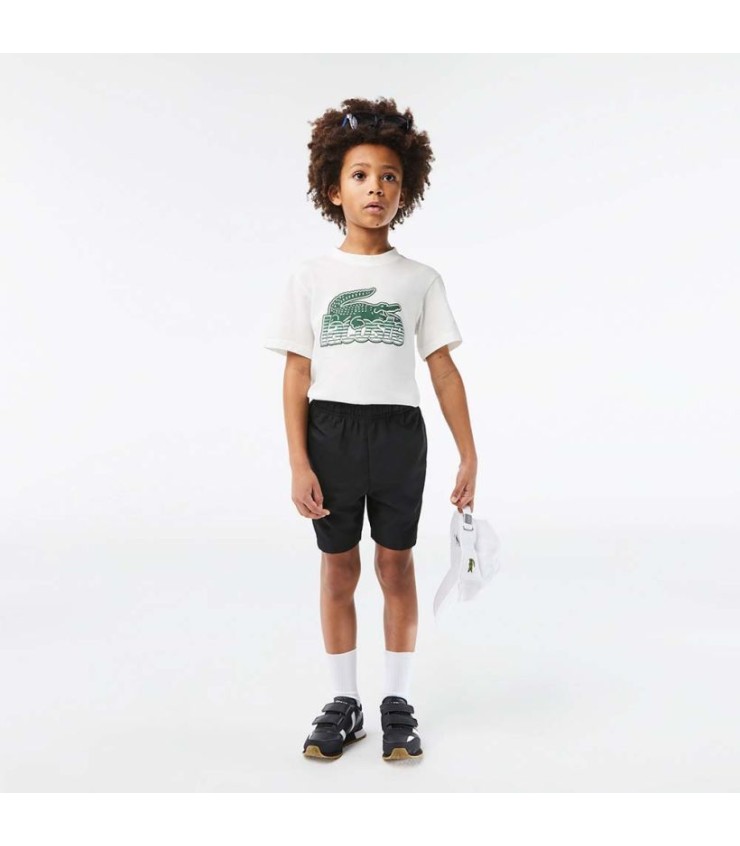 Pantalon court Lacoste Noir Junior 3