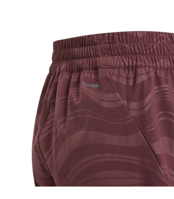 Adidas pro junior kurze hosen bordeaux 5