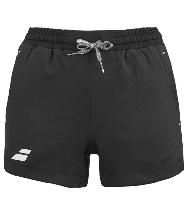 Short Babolat Ejercicio Niña Negro 1