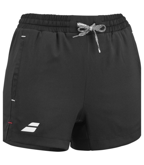 Breve babolat esercizio nero ragazza 2