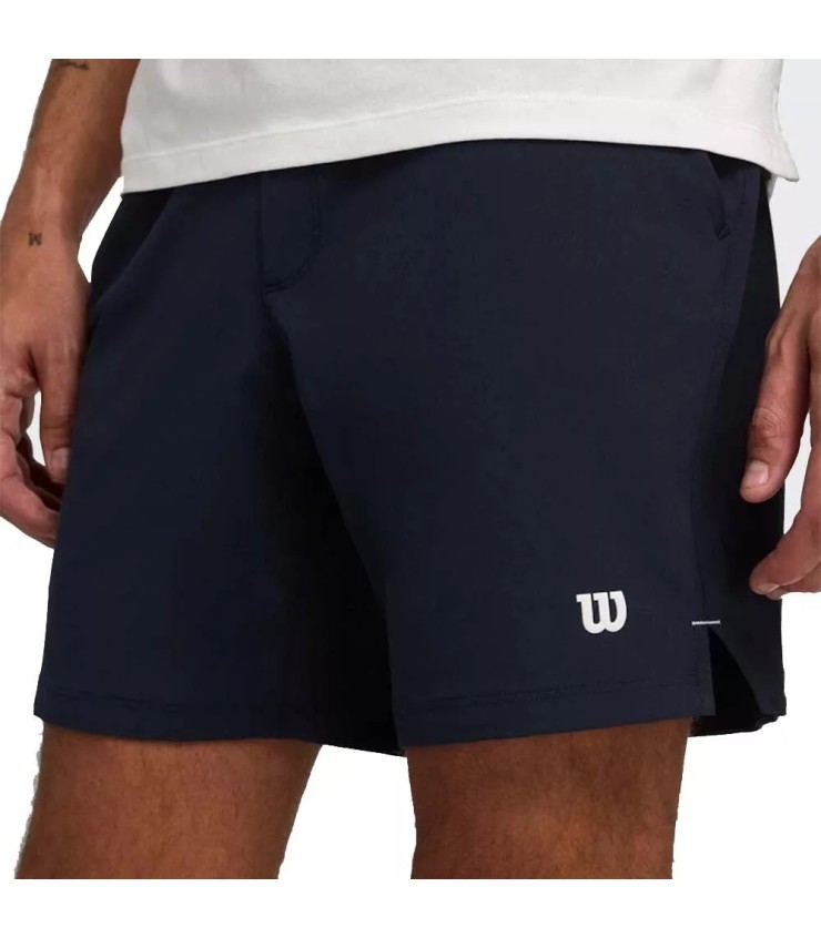 Calções da equipa Wilson 18 cm azul-marinho | Ipontennis