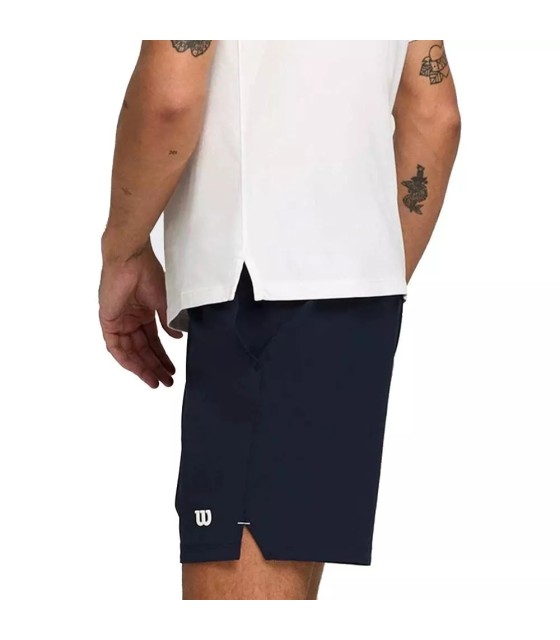 Calções da equipa Wilson 18 cm azul-marinho | Ipontennis