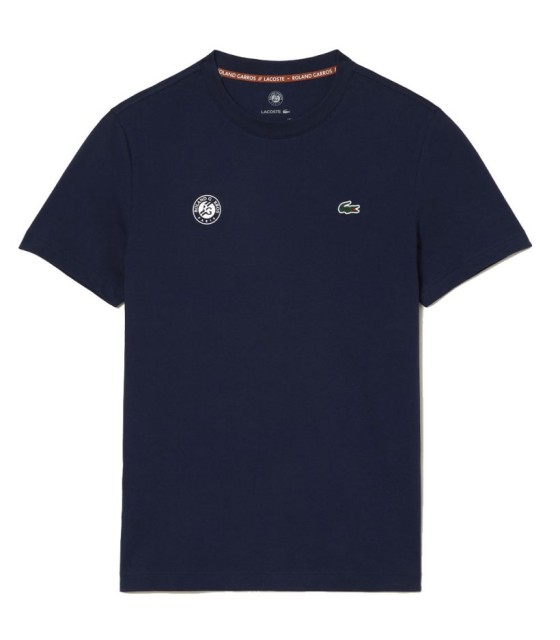 Camiseta Lacoste Tênis Roland Garros Marinha 1