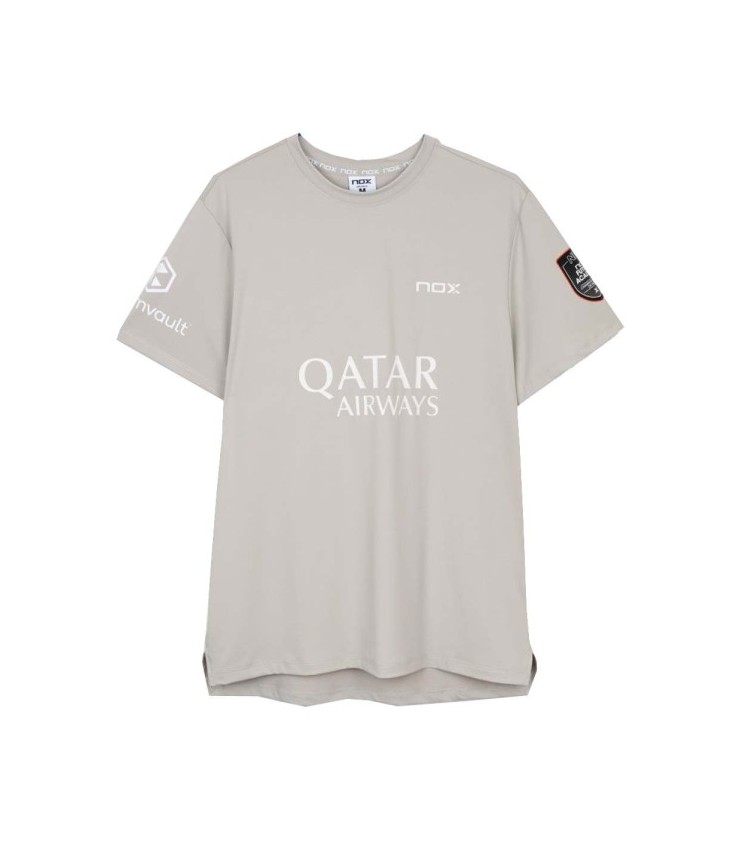 Nox AT10 T-shirt Agustín Tapia 2026 Cinza 1