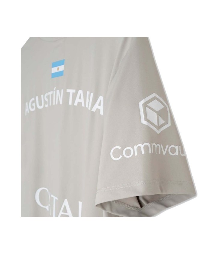 Camiseta Nox AT10 Agustín Tapia 2026 Gris 3