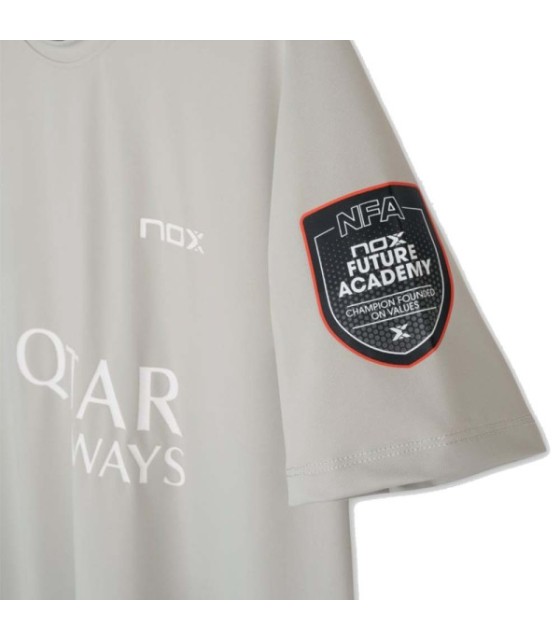 T-shirt NOX AT10 Agustín Tapia 2026 Grigio 4