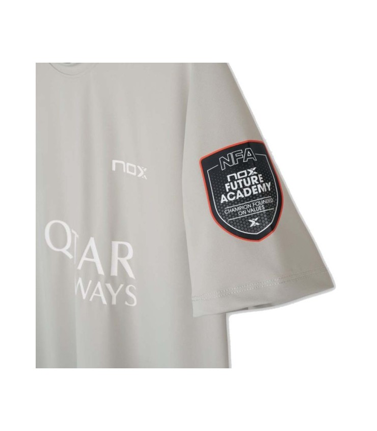 T-shirt NOx AT10 Agustín Tapia 2026 Gris 4