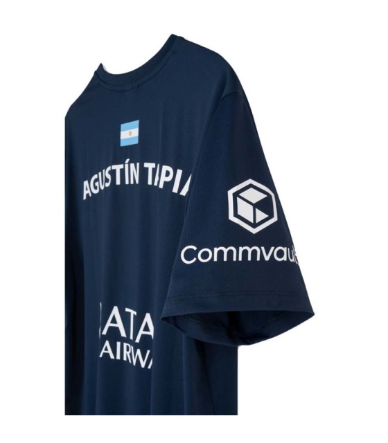 Nox AT10 T-shirt Agustín Tapia 2026 Marinho Azul 4